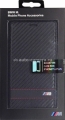 Кожаный чехол для iPhone 6 Plus BMW M-Collection Booktype Carbon, цвет Black (BMFLBKP6LMCC)
