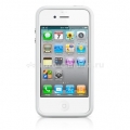 Оригинальный бампер для iPhone 4 и 4S Apple Bumper, цвет белый (MC668ZM/B)