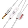 Вакуумные наушники для iPhone, iPad, iPod, Samsung и HTC Ferrari Scuderia Collection S100i, цвет белый (2LFE010W)