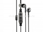 Наушники с микрофоном и пультом управления для iPod, iPhone и iPad Scosche Premium Increased Dynamic Range earphones, цвет black (IDR656md)