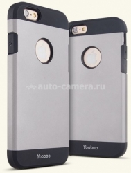 Алюминиевый чехол-накладка для iPhone 6 Yoobao Amazing Protecting Case, цвет Graphite