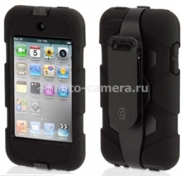 Чехол для iPod touch 4G Griffin Survivor Case, цвет черный (GB01986)