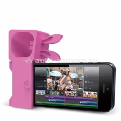Подставка для iPhone 5 / 5S Ozaki O!music Zoo Rabbit B, цвет Pink (OM936RB)