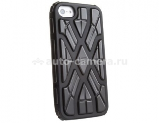 Противоударный чехол для iPhone 5 / 5S G-Form Xtreme Case, цвет black/black (EPHS00201BE)